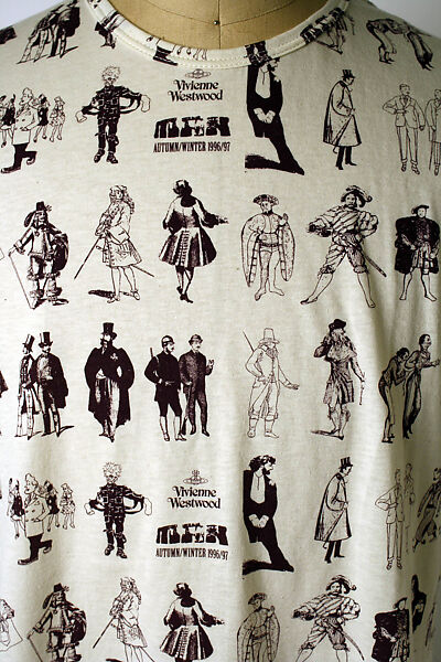 T-shirt, Vivienne Westwood (British, founded 1971), cotton, British