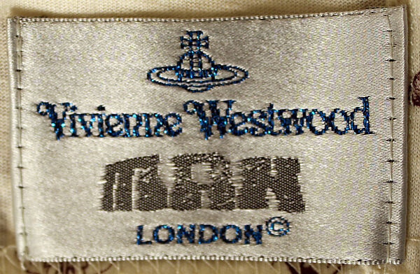 T-shirt, Vivienne Westwood (British, founded 1971), cotton, British