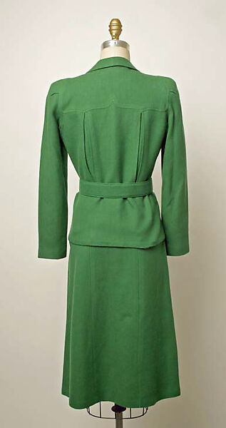 Suit, Marcel Rochas (French, 1902–1955), wool, French