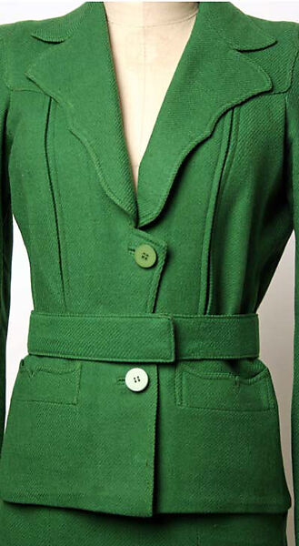 Suit, Marcel Rochas (French, 1902–1955), wool, French