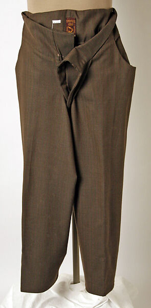 Ensemble, Vivienne Westwood (British, 1941–2022), a) cotton
b) wool, British