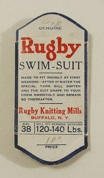 Maillot, Rugby (American), wool, American