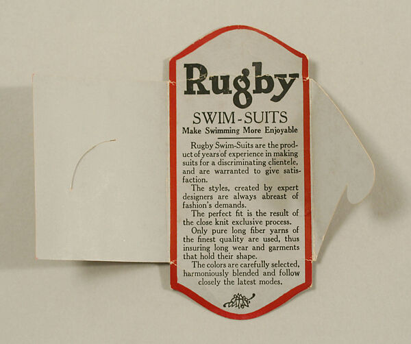 Maillot, Rugby (American), wool, American