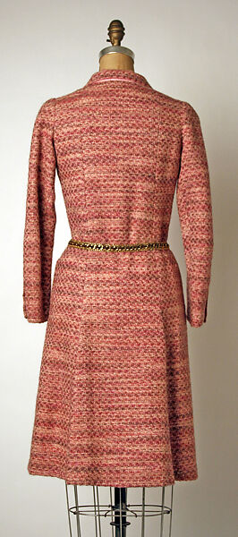 Coatdress, House of Chanel (French, founded 1910), wool, French