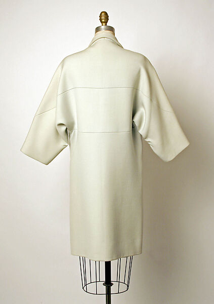Coat, House of Balenciaga (French, founded 1937), wool, French