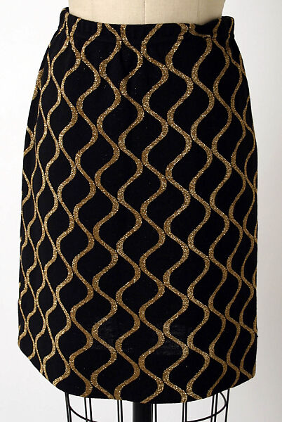 Ensemble, Rudi Gernreich (American (born Austria), Vienna 1922–1985 Los Angeles, California), synthetic fiber, Lurex, American