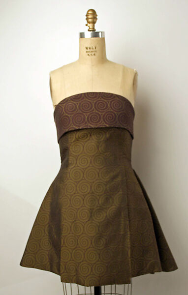 Dress, Marie Patricia Toscano (Brazilian), acetate, cotton, Brazilian 