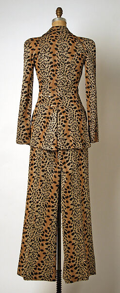 Suit, Biba (British, 1963–1975), synthetic fiber, British