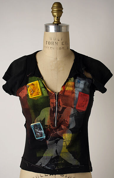 T-shirt, Vivienne Westwood (British, 1941–2022), cotton, British 