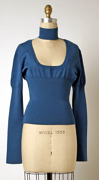 Sweater, Jean Paul Gaultier (French, born 1952), wool(?), French 