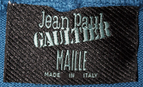 Sweater, Jean Paul Gaultier (French, born 1952), wool(?), French