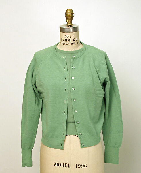 Sweater set, Meridian (British), wool, British 