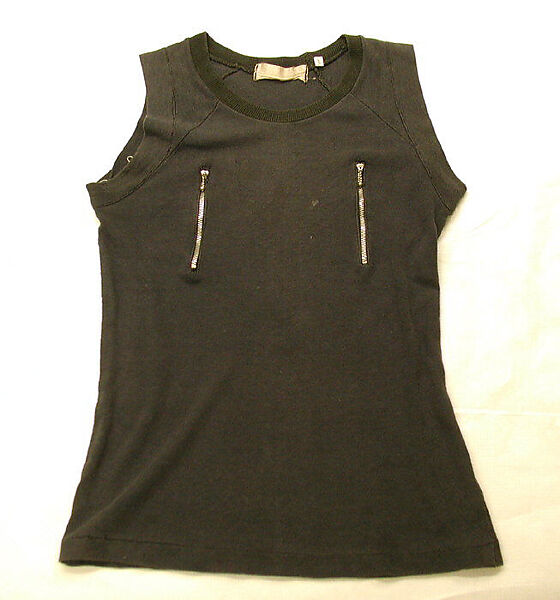 T-shirt, Attributed to Vivienne Westwood (British, 1941–2022), cotton, British