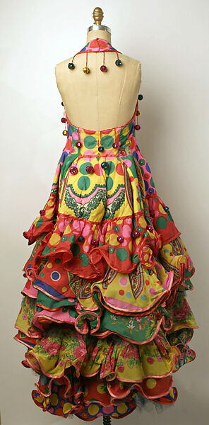 Theatrical costume, Mr. Pearl (British, born South Africa), synthetic fiber, plastic, British