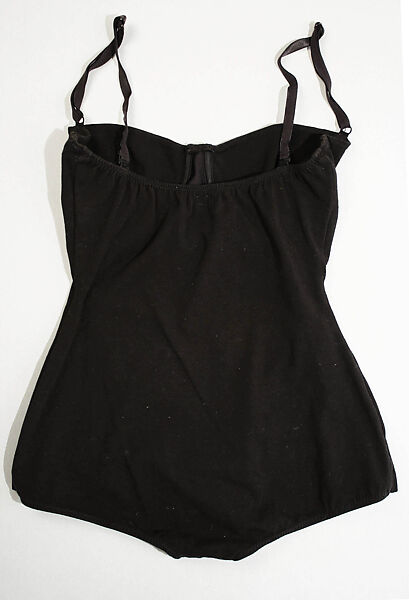 Maillot, Norma Kamali (American, born 1945), cotton/polyester, American