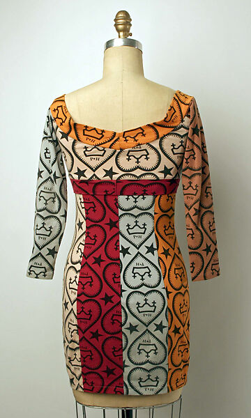 Dress, Pam Hogg (British), polyester, cotton, British