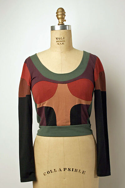 Shirt, Pam Hogg (British), cotton, polyester, British 