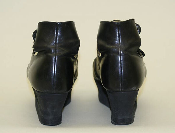 Shoes, Patrick Cox (British, born Canada, 1963), leather, rubber, metal, British