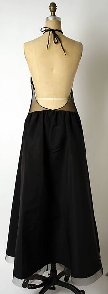 Evening dress, Geoffrey Beene (American, Haynesville, Louisiana 1927–2004 New York), synthetic fiber, wool, American