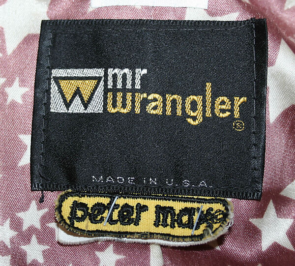 Pea coat, Peter Max (American, born 1937), wool, American