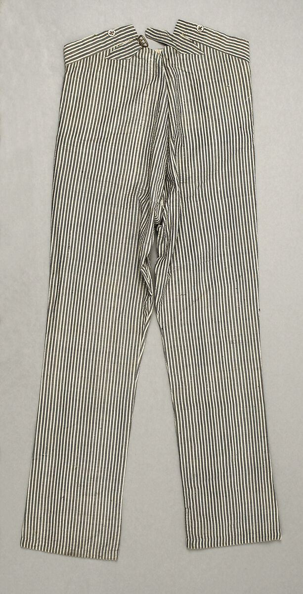 Trousers, cotton, American