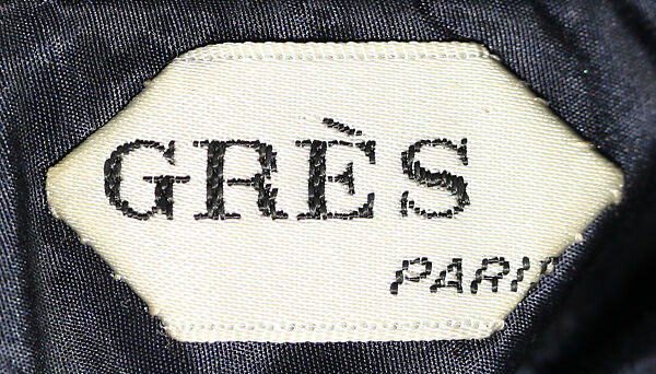 Evening ensemble, (a) Madame Grès (Germaine Émilie Krebs) (French, Paris 1903–1993 Var region), (a) silk   
(b, c)  silk, leather, French