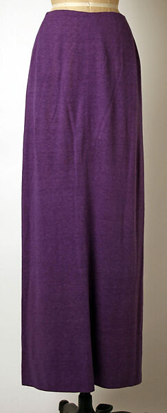 Evening ensemble, Madame Grès (Germaine Émilie Krebs) (French, Paris 1903–1993 Var region), wool, French