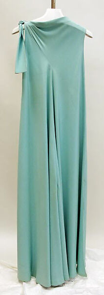 Evening dress, Madame Grès (Germaine Émilie Krebs) (French, Paris 1903–1993 Var region), silk, French