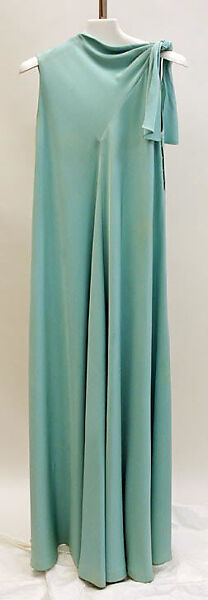 Evening dress, Madame Grès (Germaine Émilie Krebs) (French, Paris 1903–1993 Var region), silk, French 