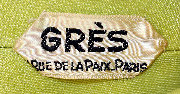 Evening dress, Madame Grès (Germaine Émilie Krebs) (French, Paris 1903–1993 Var region), wool blend, French