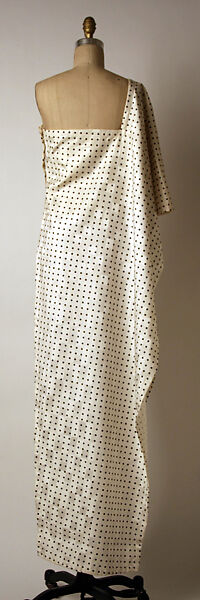 Evening dress, Madame Grès (Germaine Émilie Krebs) (French, Paris 1903–1993 Var region), silk, French