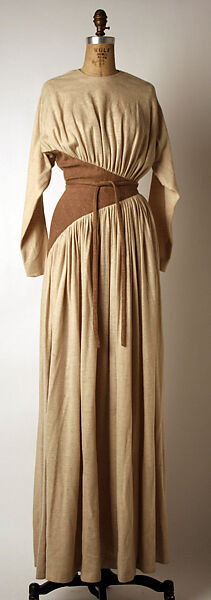Evening dress, Madame Grès (Germaine Émilie Krebs) (French, Paris 1903–1993 Var region), wool, French 