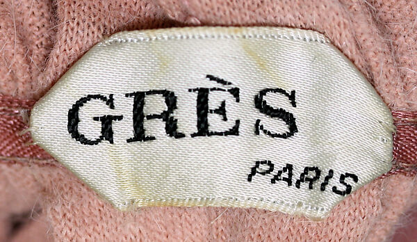 Evening dress, Madame Grès (Germaine Émilie Krebs) (French, Paris 1903–1993 Var region), (a, b) wool
(c) silk, French