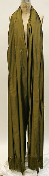 Evening ensemble, (a, b) Madame Grès (Germaine Émilie Krebs) (French, Paris 1903–1993 Var region), silk, synthetic fiber, French