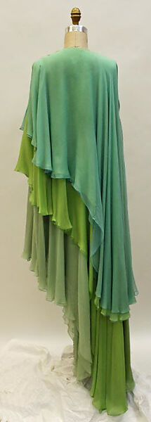 Evening dress, Madame Grès (Germaine Émilie Krebs) (French, Paris 1903–1993 Var region), silk, French