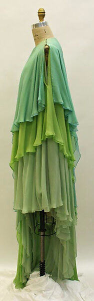Evening dress, Madame Grès (Germaine Émilie Krebs) (French, Paris 1903–1993 Var region), silk, French