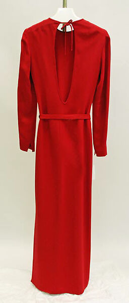 Evening dress, Madame Grès (Germaine Émilie Krebs) (French, Paris 1903–1993 Var region), silk, French