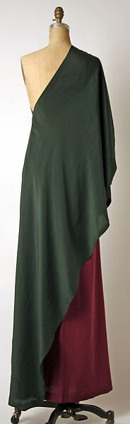 Evening ensemble, Madame Grès (Germaine Émilie Krebs) (French, Paris 1903–1993 Var region), silk, French