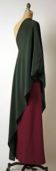 Evening ensemble, Madame Grès (Germaine Émilie Krebs) (French, Paris 1903–1993 Var region), silk, French