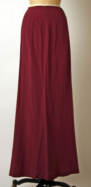 Evening ensemble, Madame Grès (Germaine Émilie Krebs) (French, Paris 1903–1993 Var region), silk, French