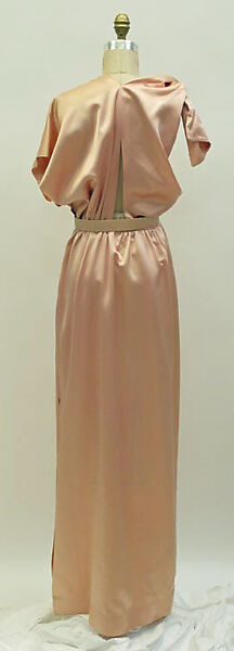 Evening dress, Madame Grès (Germaine Émilie Krebs) (French, Paris 1903–1993 Var region), silk, French