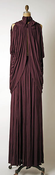Evening ensemble, Madame Grès (Germaine Émilie Krebs) (French, Paris 1903–1993 Var region), silk, French