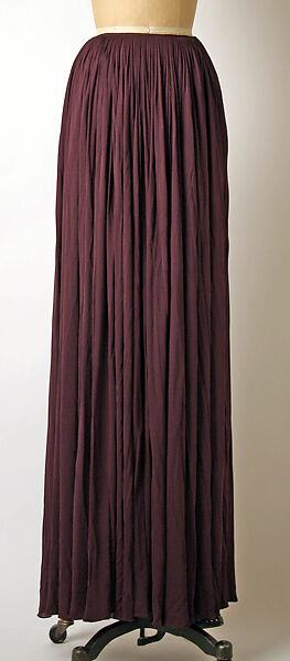 Evening ensemble, Madame Grès (Germaine Émilie Krebs) (French, Paris 1903–1993 Var region), silk, French