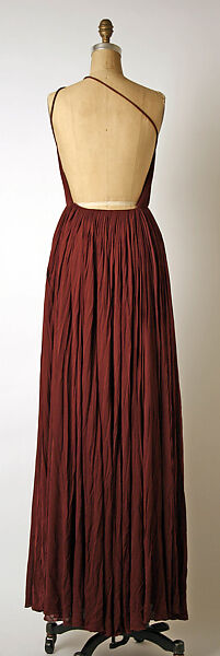 Evening dress, Madame Grès (Germaine Émilie Krebs) (French, Paris 1903–1993 Var region), silk, French