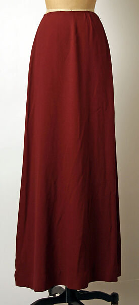 Evening dress, Madame Grès (Germaine Émilie Krebs) (French, Paris 1903–1993 Var region), silk, French