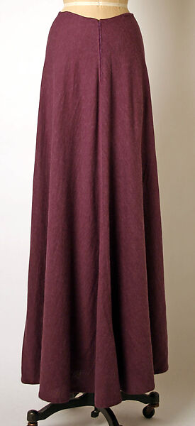 Evening ensemble, Madame Grès (Germaine Émilie Krebs) (French, Paris 1903–1993 Var region), wool, French