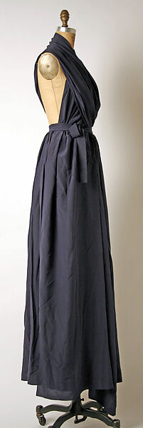 Evening dress, Madame Grès (Germaine Émilie Krebs) (French, Paris 1903–1993 Var region), silk, French