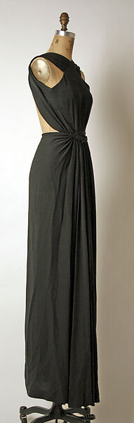 Evening dress, Madame Grès (Germaine Émilie Krebs) (French, Paris 1903–1993 Var region), silk, French