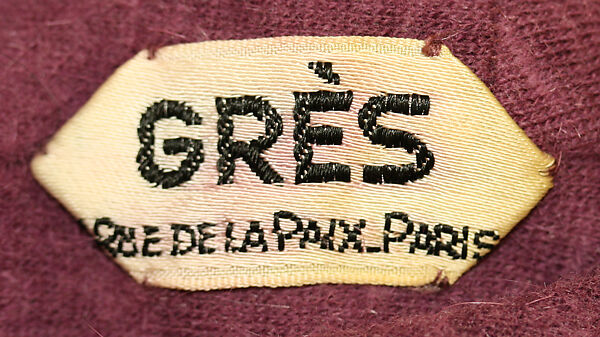 Evening ensemble, Madame Grès (Germaine Émilie Krebs) (French, Paris 1903–1993 Var region), wool, French