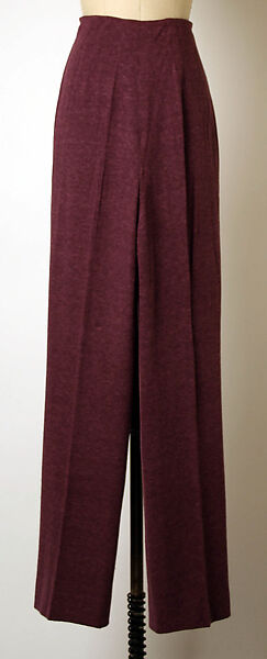 Evening ensemble, Madame Grès (Germaine Émilie Krebs) (French, Paris 1903–1993 Var region), wool, French